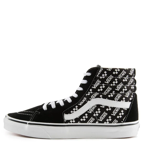 Vans Logo Repeat Sk8-Hi Black/True White
