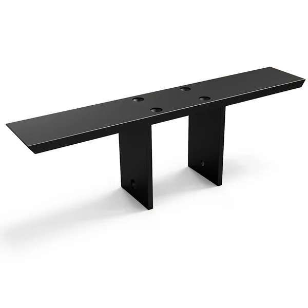 Hidden Center Mount Countertop Bracket - Knee Wall Support, Size: 30