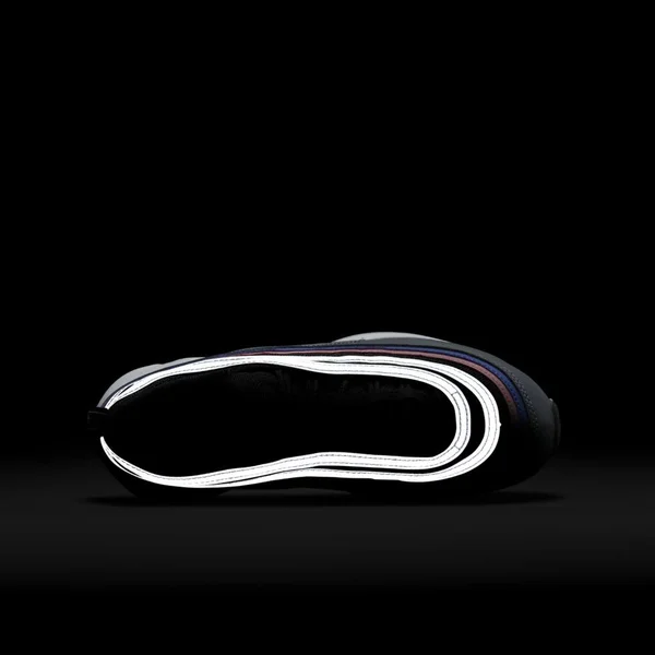 Nike Air Max 97 Big Kids& Shoes in Black - Size: 4.5Y, 921522-026