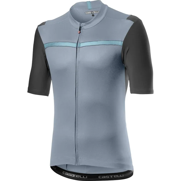 Castelli Unlimited Jersey - L - Vortex Gray