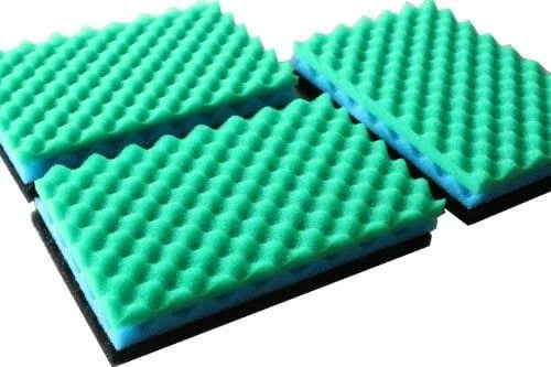 LTWHOME Fish Pong Foam Filter Sponge Set 17x22 x 11x22 Media (Pack of 3 Sets)