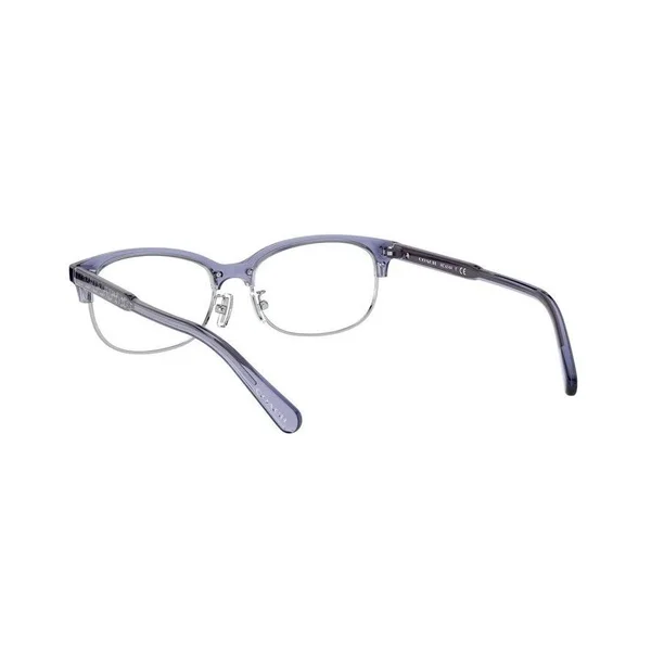 Coach HC6144 Eyeglasses 5570 Transparent Lilac Size: 53-16-140