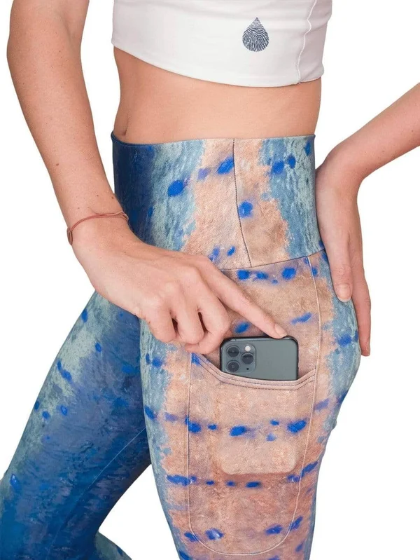 Tag & Release Sailfish Leggings - Swim, Dive, Fish, UPF 50+ [L] Legendary, The Billfish Foundation