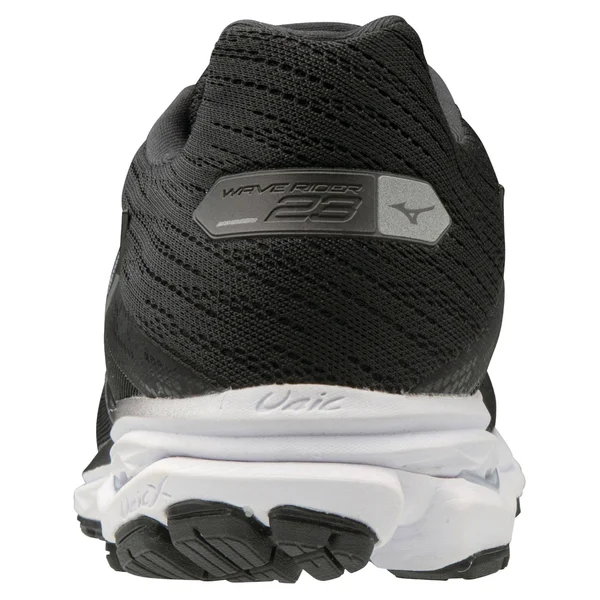 Mizuno - Women's Wave Rider 23 D (Wide) Running Shoe, Dark Shadow, Size 7