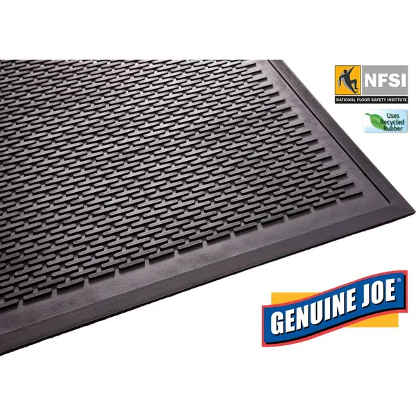 Guardian Clean Step Outdoor Rubber Scraper Mat