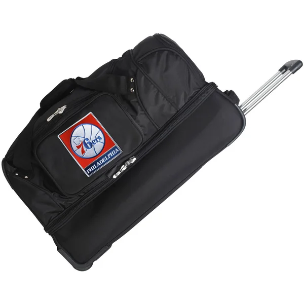 Philadelphia 76ers NBA 27x22 Rolling Drop Bottom Duffel