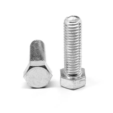 1/2 inch-13 x 1 3/8 inch (FT) Coarse Thread Hex Cap Screw (Bolt) Full Thread Stainless Steel 18-8 Pk 50