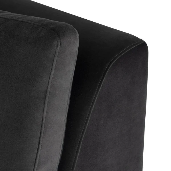 Nuevo Janis Seat Armless Sofa - Dark Grey Tweed