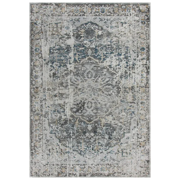 Lavish Neutral 7&10x22x9&10x22 Power-Loomed Rug- LVS106