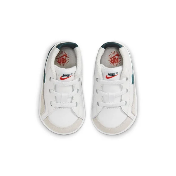 Nike Blazer Mid Crib Bootie in White - Size: 3C, DA5536-112