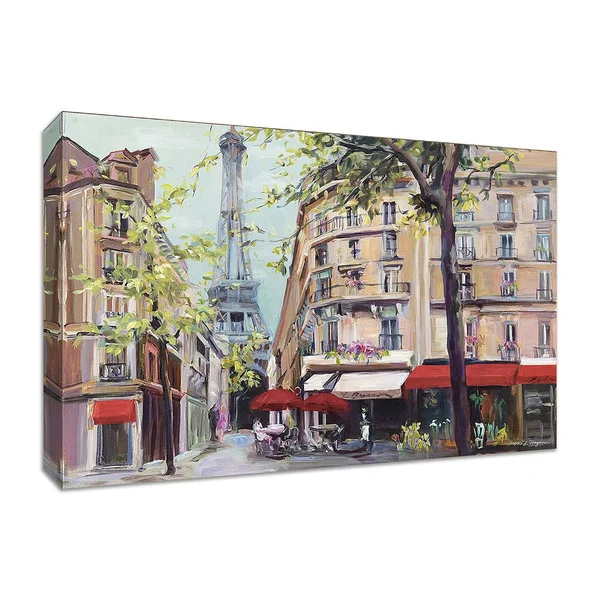 20x22 x 30x22 Springtime in Paris by Marilyn Hageman Fine Art Giclee Print