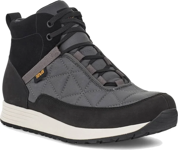 Teva Ember Commute Waterproof Boot - Men's Black/Grey, 8.5