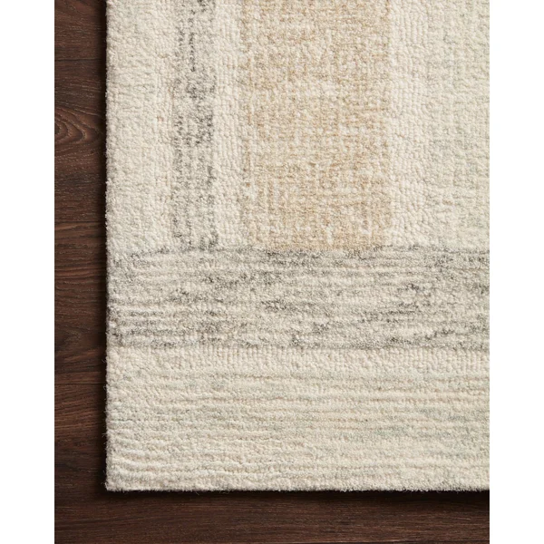 Alexander Home Aubrey Modern Graphic Area Rug - 2&-3x22 x 3&-9x22 - Aqua - Denim