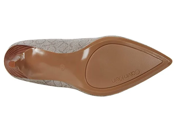 Calvin Klein Gayle 2 Women's Shoes Taupe Logo : 6 M