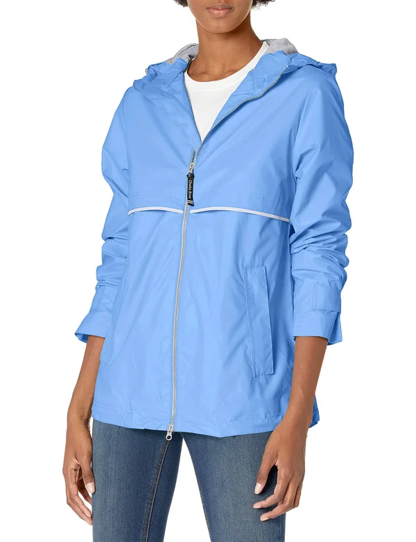 Charles River Women's Periwinkle New Englander Rain Jacket