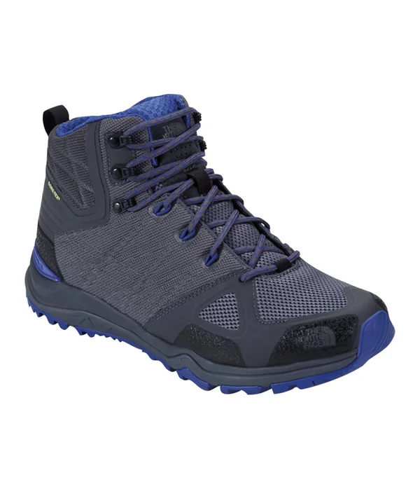 The North Face Men's Ultra Fastpack II Mid GTX Hiking Boot Grey/Blue 9