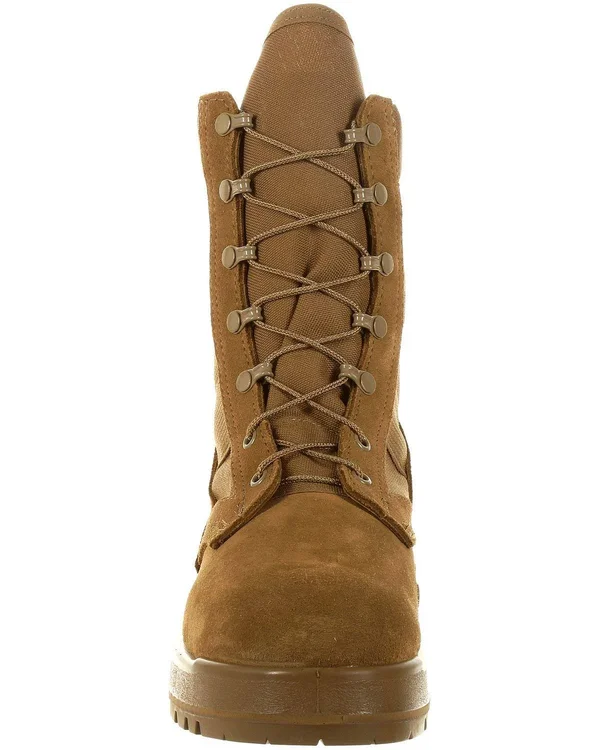 Rocky Men's Entry Level Hot Weather Military Boots, Rkc057, Coyote Brown
