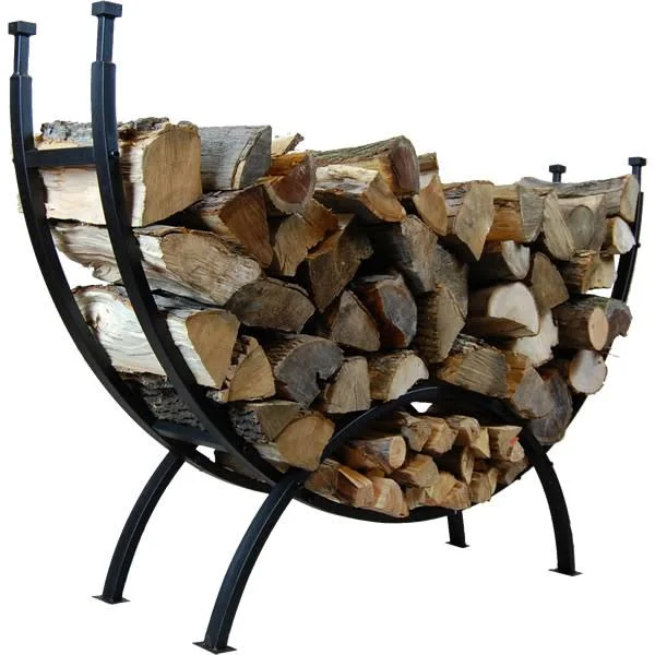 Uniflame - Contemporary Log Rack, Black