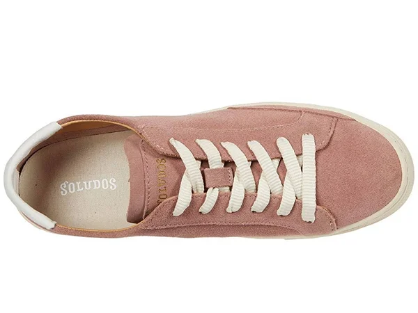 Soludos Ibiza Platform Sneaker - Mauve - 5.5