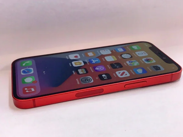 Unlocked Apple I Phone 12 Mini Red 128GB 5G Smart Phone, Atu0026t T-Mobile *NO Wifi*