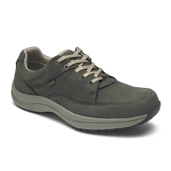 Dunham Men's Stephen-DUN Waterproof Oxford - Size: 9.5, Dark Olive
