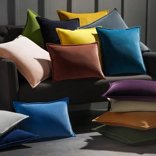 Surya Cv030-1319D Cotton Velvet - 13 x 19x22 Pillow Kit
