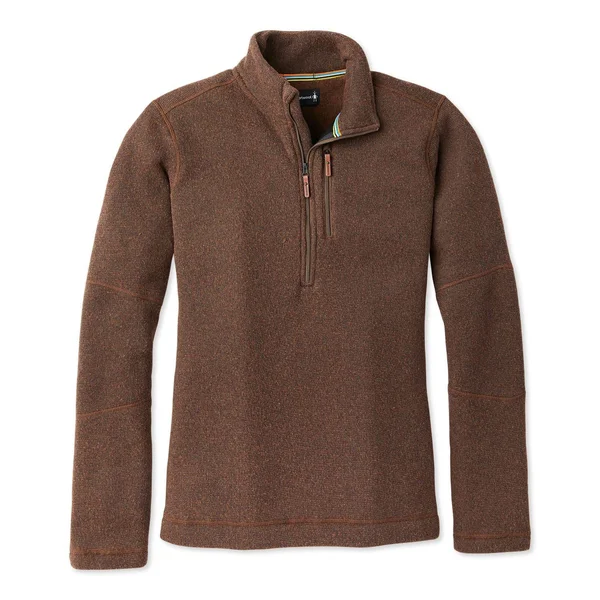Smartwool Hudson Trail Fleece Half Zip Sweater - Men's Navy - XXL