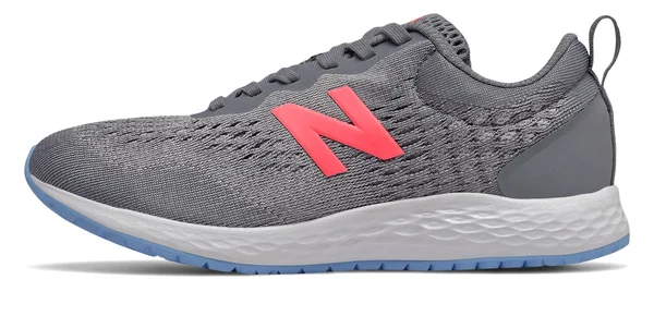 New Balance Kids& Fresh Foam Arishi - Grey/Pink (Size 11)