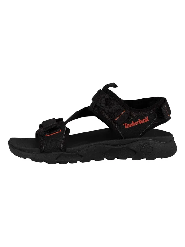 Timberland Men's Ripcord Backstrap Sandals, Black