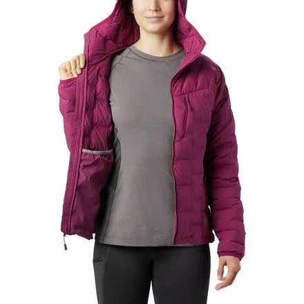 Mountain Hardwear Women's Super/DS Hooded Jacket - Xs - Divine