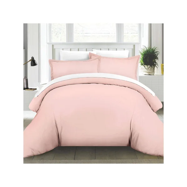 Pointehaven Duvet Cover Set - Color: Rose, Size: King/Cali King