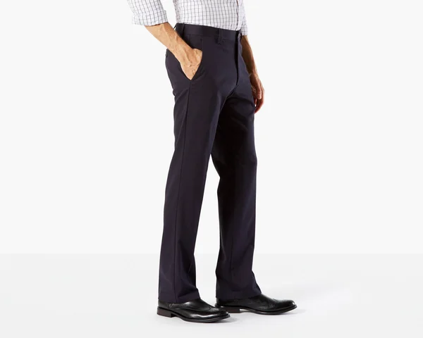 Dockers Easy Stretch Khaki, Straight Fit - Navy 34 42