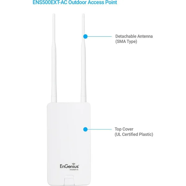 Engenius ENS500EXT-AC 5GHz Outdoor 802.11ac Wave 2 Wireless AP