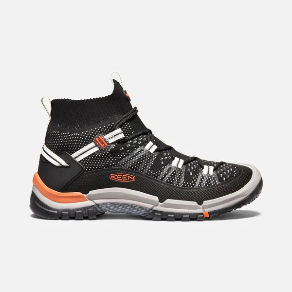 Keen Targhee Evo Mid Hiking Boot - Men's Black/Flame, 10.0