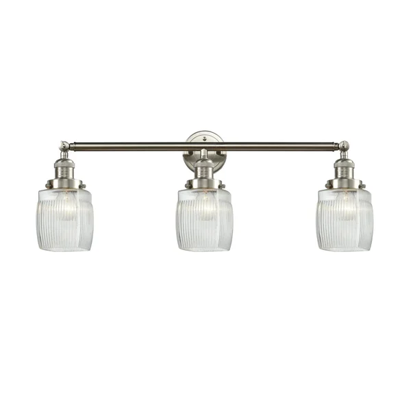 Innovations Lighting-Colton 3 Light Bath Vanity Light-205-SN-S-G302