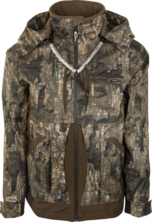 Drake Guardian Flex Full Zip Jacket - Fleece Lined Realtree Timber XL