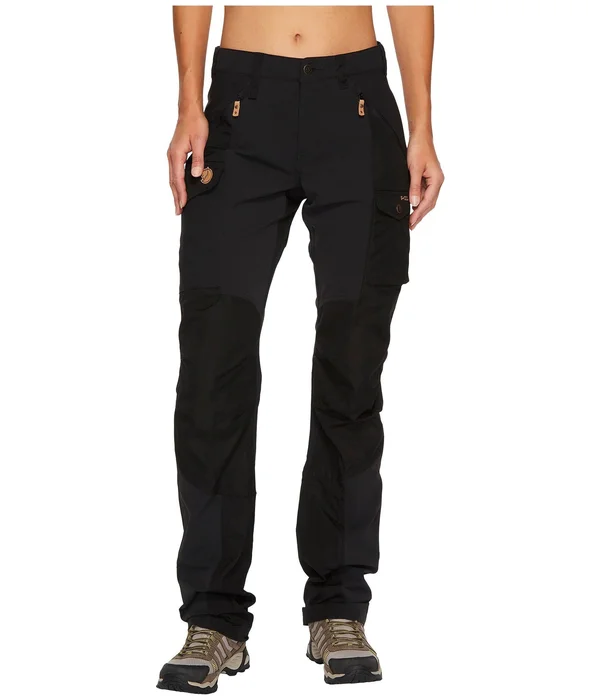 Fjallraven - Women's Nikka Curved Trousers, Black, 42