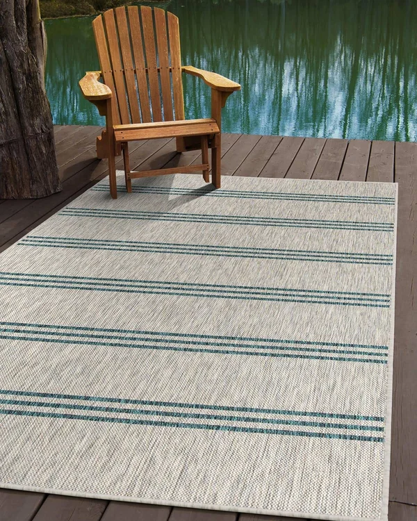 Jill Zarin Anguilla Indoor Outdoor Rug, Red, 6x9 ft