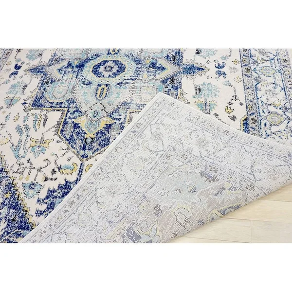 Pasargad Home PRC-5365 6x6 Chelsea Design Abstract Power Loomed Area Rug - 6 ft. x 6 ft.