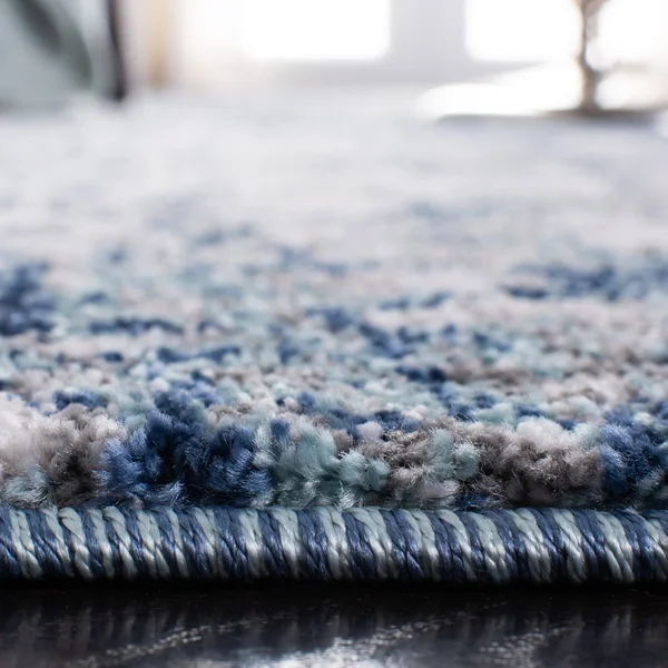 Safavieh Clearance Aston ASN706N Navy Rug - 6&7x22x6&7x22 - Round