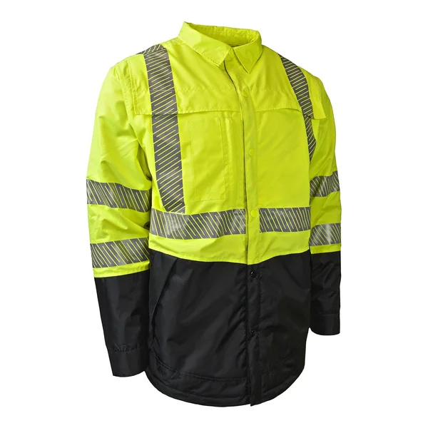 Radians SJ03-3SGR-M Ripstop Quilted Wind Shirt - Type R Class 3, Size Medium