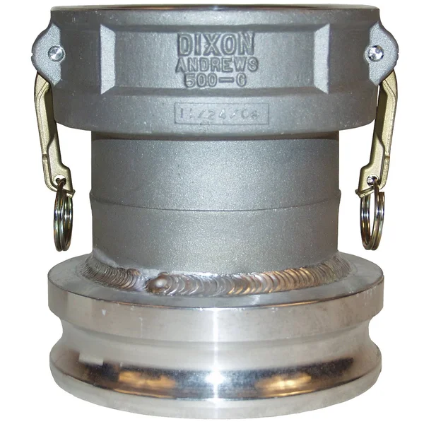 2025-DA-AL - Aluminum Type Da Cam & Groove Reducing Coupler x Adapter