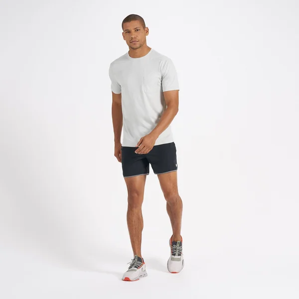 Vuori Men's Banks Shorts 5x22 Inseam Black S