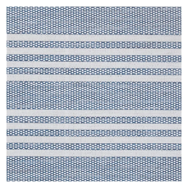 Miami Easy Care Washable Indoor Outdoor Vertical Stripe Area Rug by Modarte - Pink - 6&7x22x9&6x22