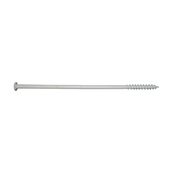 Screw Products GTR147W50 14 x 7 in. Ceramic Coated Star Drive Gutter Screws - White - 50 Count