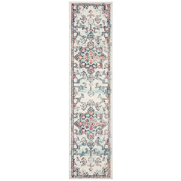 Safavieh Madison 400 Rug Collection MAD473F - Grey, Gold - 5& x 5& Square
