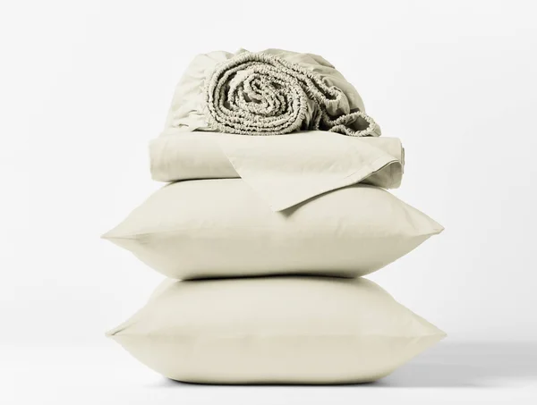Coyuchi Sateen Sheet Set Full Natural