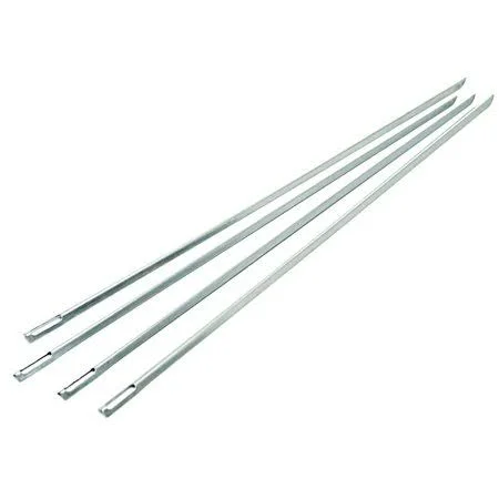 Onward 46074 Grill Pro Slim Stainless Steel Skewers 4 Piece (Case of 12), Size: 15 in