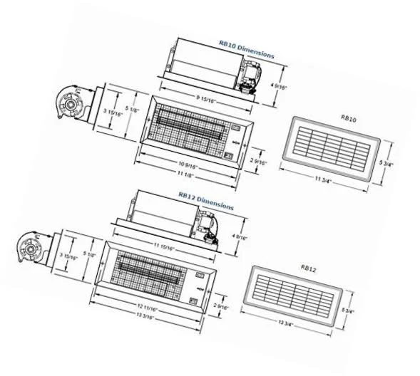 Register Booster Fan, Tjernlund, RB10