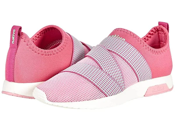 Native Shoes Phoenix Child in Dazzle Pink/Princess Pink/Shell White, Vegan, Eva